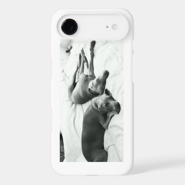 Lazy Weimaraners Case-Mate iPhone Case (Back)