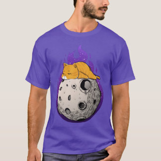 Lazyime Onhe Moon girl T-Shirt