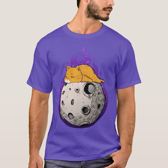 Lazyime Onhe Moon girl T-Shirt (Front)