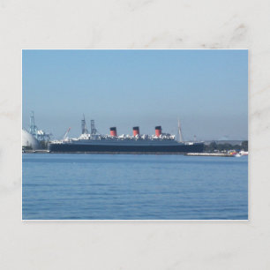 LB Queen Mary Postcard