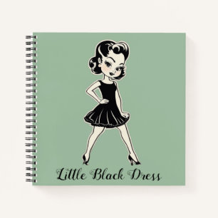 LBD Couture - Little Black Dress Fashion Diary Notebook