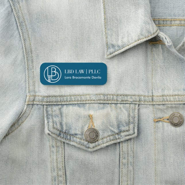 LBD Law Name Tag (In Situ)