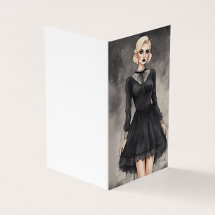 LBD Whimsical Gothic Little Black Dress