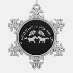LBH Christmas Snowflake Pewter Christmas Ornament