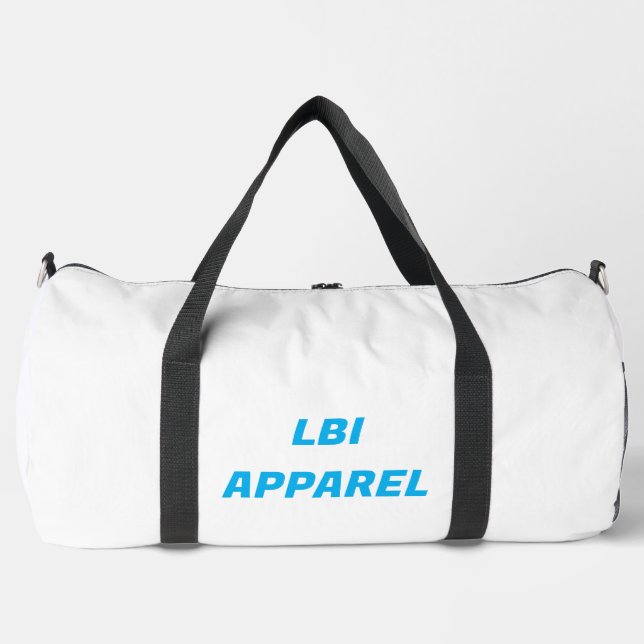 LBI APPAREL TRADEMARKED DUFFLE BAG (Front)