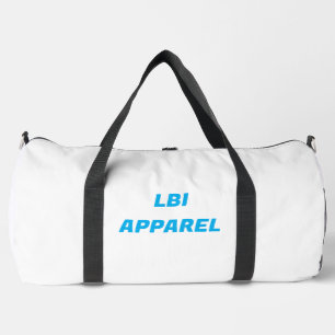 LBI APPAREL TRADEMARKED DUFFLE BEACH BAG