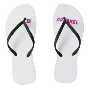 LBI APPAREL TRADEMARKED FLIP FLOP SHOES