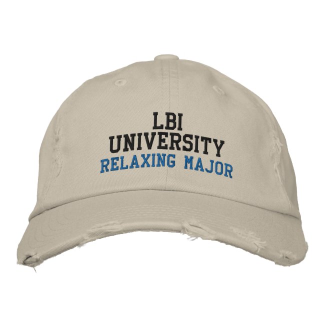 LBI UNIVERSITY  EMBROIDERED HAT (Front)