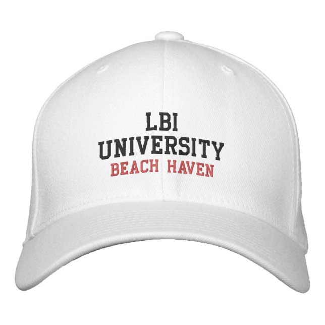 LBI UNIVERSITY (TM) EMBROIDERED HAT (Front)