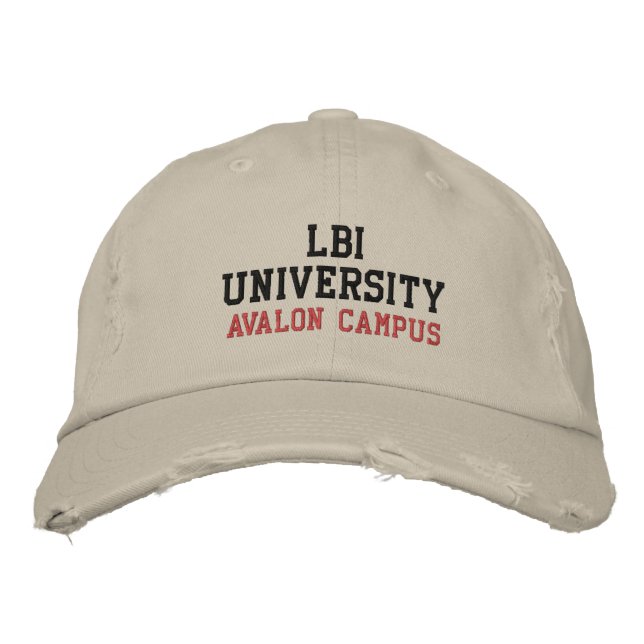 LBI UNIVERSITY (TM) EMBROIDERED HAT (Front)