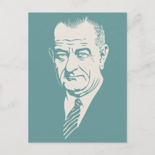 LBJ POSTCARD