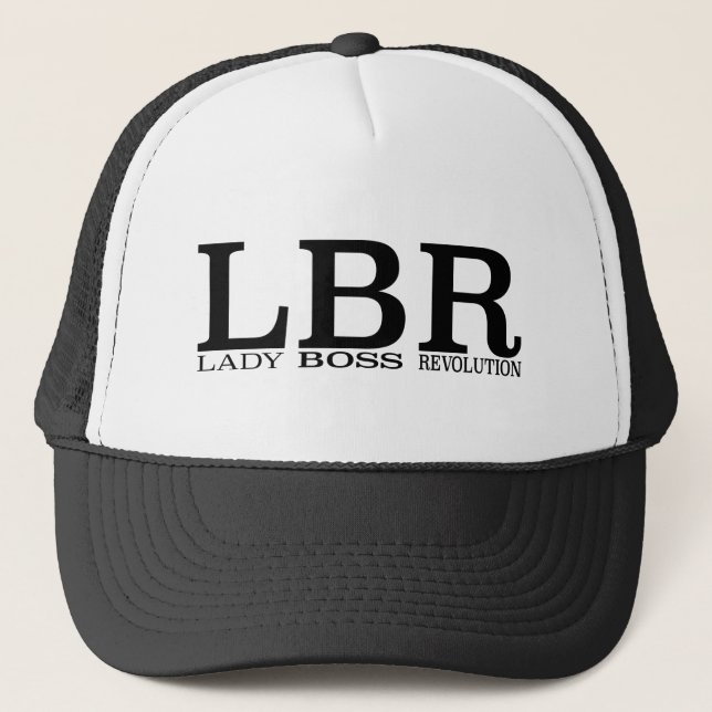 LBR Lady Boss Revolution Trucker Hat (Front)