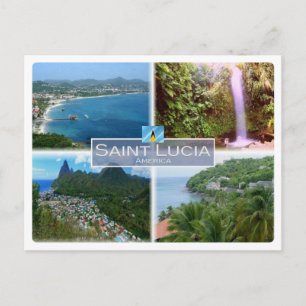 LC Saint Lucia - Postcard
