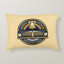 LCCI DelVal Throw Pillow (Beige)