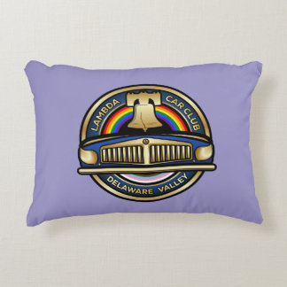 LCCI DelVal Throw Pillow (Lavender)