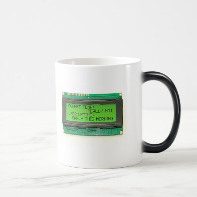 LCD Smartie - Coffee LCD Magic Mug (Right)