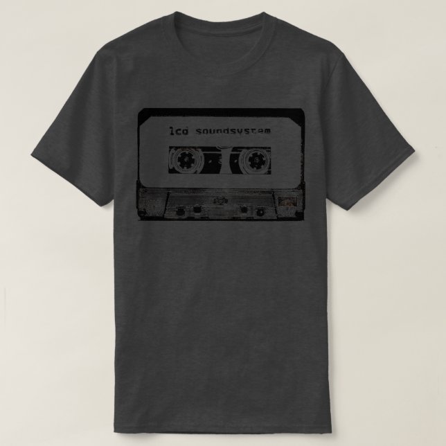Lcd Soundsystem Cassette Tape T-Shirt (Design Front)