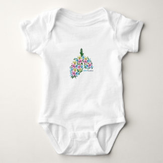 LCDH Flower Power Body Suit Baby Bodysuit