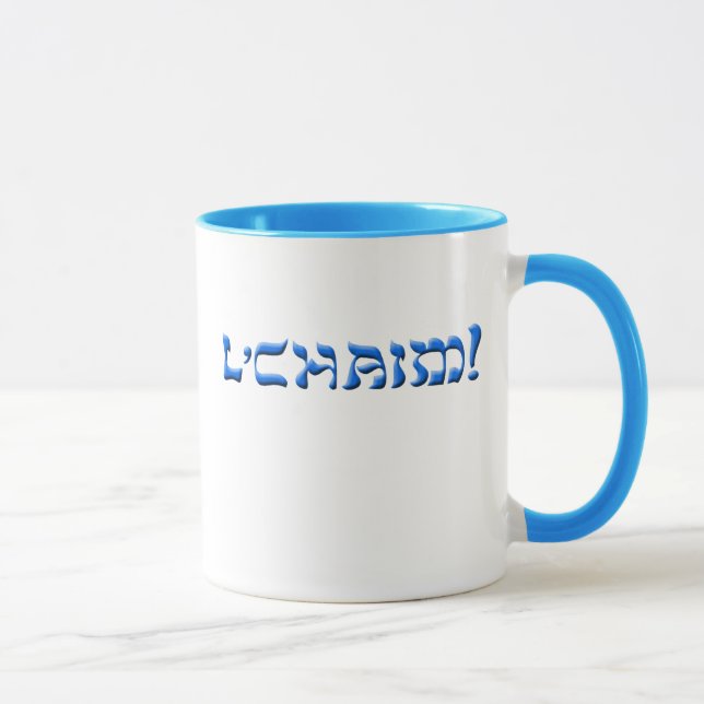 L'Chaim Mug (Right)