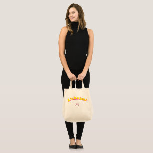 Lchaim to life for good times tote bag