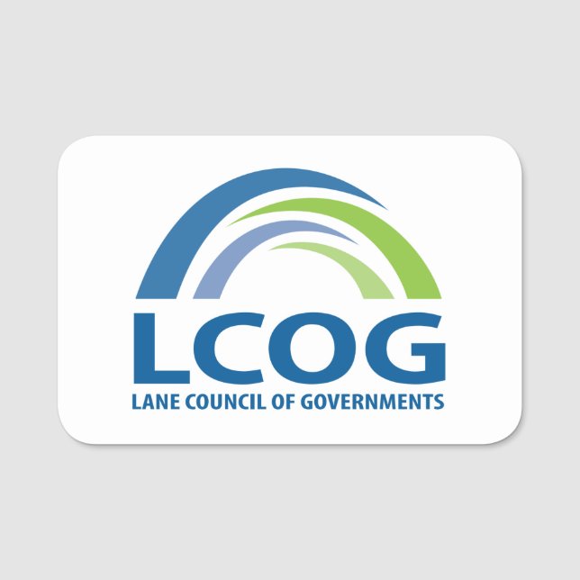 LCOG Logo Pin Name Tag (Front)