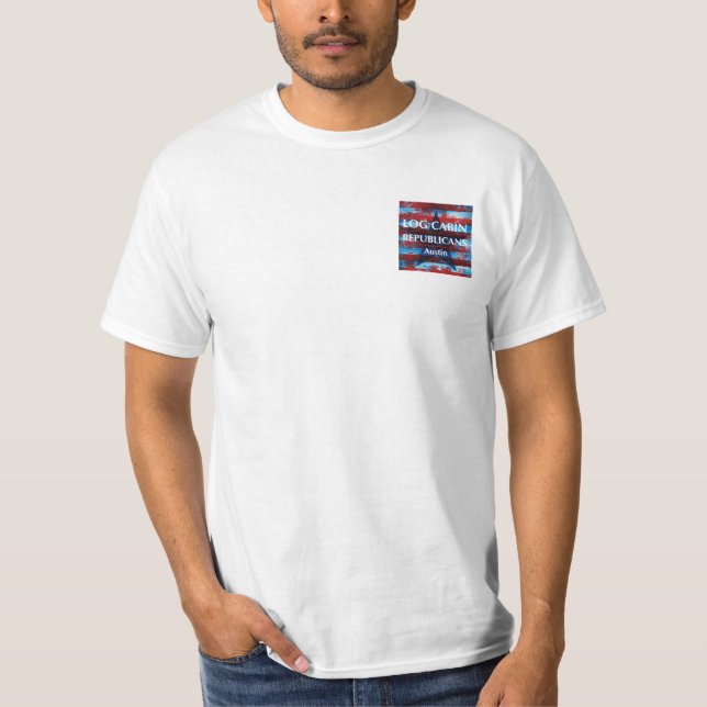 LCR Austin Unisex T-Shirt Front and Back (Front)