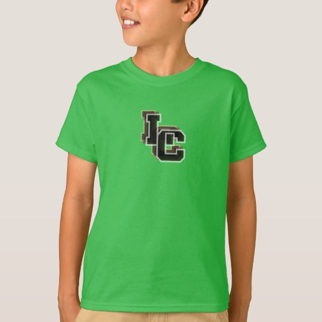LCS - Youth LCS Logo Shirt - Grey (Front)