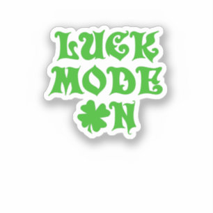 Lcuk Mode On Sticker