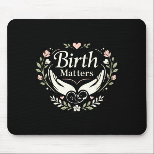 LD Labour and Delivery Nurse Midwife Birth Worker Mouse Pad