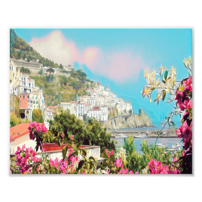 ldp AMALFI - panorama - Amalfi coast - Photo Print (Front)