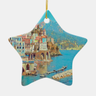 ldp ATRANI.- Amalfi Coast - Ceramic Ornament