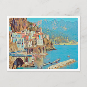 ldp ATRANI.- Amalfi Coast - Postcard