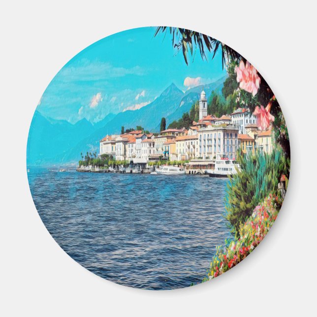 ldp BELLAGIO - Lake Como - Magnet (Front)