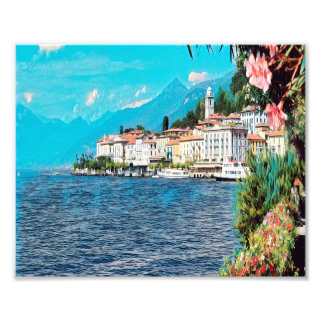 ldp BELLAGIO - Lake Como - Photo Print (Front)