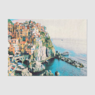 ldp Cinque Terre - Manarola Tissue Paper
