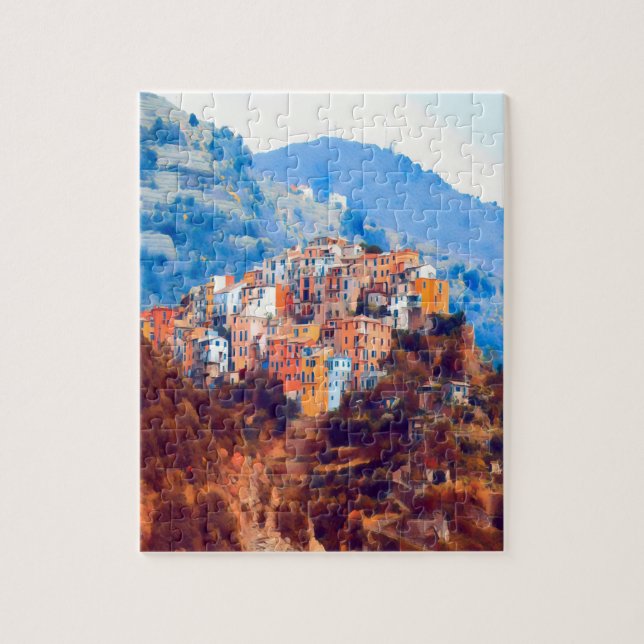 ldp CORNIGLIA - Cinque Terre - Jigsaw Puzzle (Vertical)