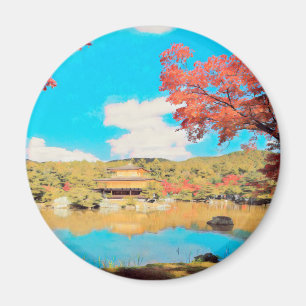 ldp Kyoto - KINKAKU - Golden Pavillion - Magnet