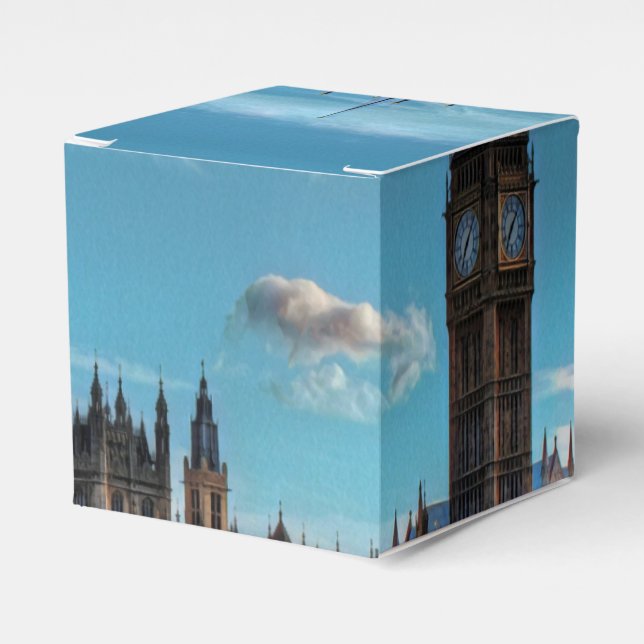 ldp London - WESTMINSTER view - Favour Box (Front Side)