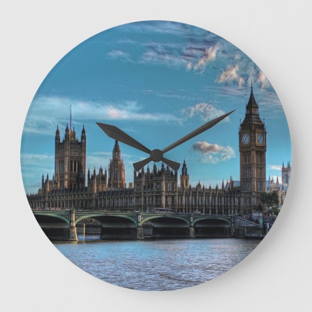 ldp London - WESTMINSTER view - Large Clock (Front)