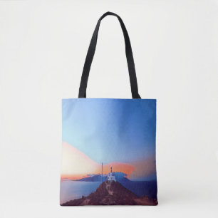 ldp MYKONOS - Armenist - lighthouse - Tote Bag