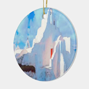 ldp MYKONOS - characteristic church - Ceramic Ornament
