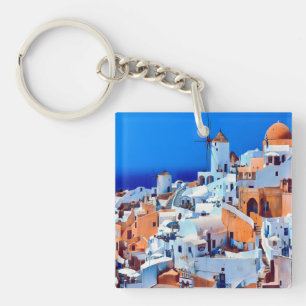 ldp OIA - maze of steps - Key Ring