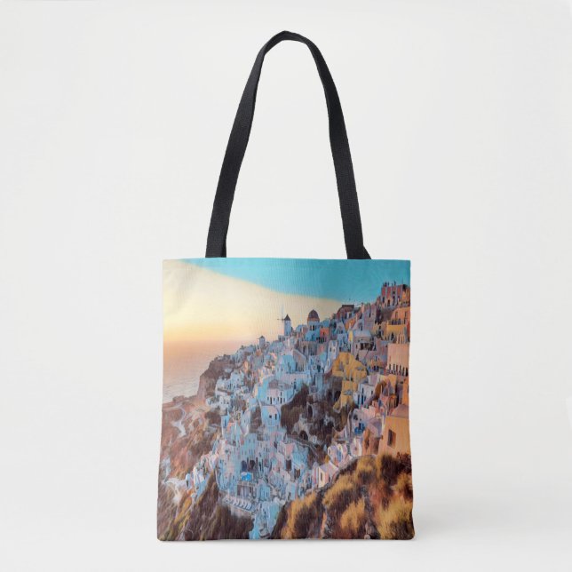 ldp OIA - sunset - Tote Bag (Front)