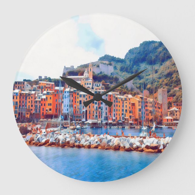 ldp PORTO VENERE - Large Clock (Front)
