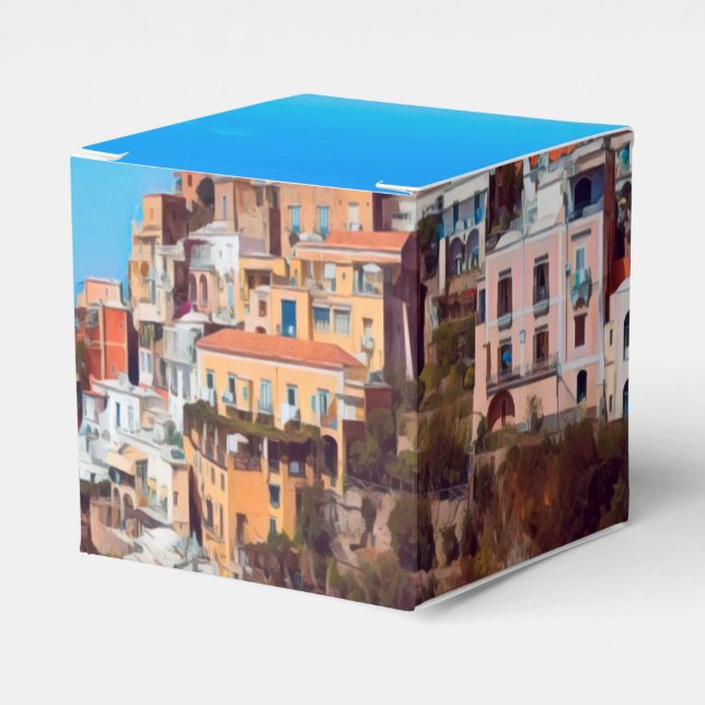 ldp POSITANO - Amalfi Coast - Panorama Favour Box (Front Side)
