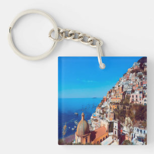 ldp POSITANO - Amalfi Coast - Panorama Key Ring
