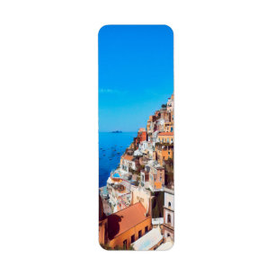 ldp POSITANO - Amalfi Coast - Panorama Return Address Label