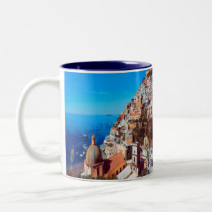 ldp POSITANO - Amalfi Coast - Panorama Two-Tone Coffee Mug