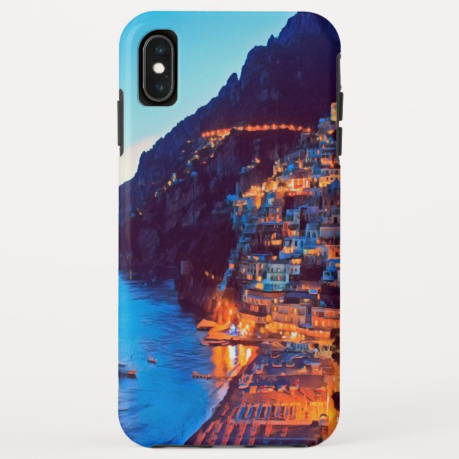 ldp POSITANO Amalfi Coast - sunset taken by Hotel Case-Mate iPhone Case (Back)