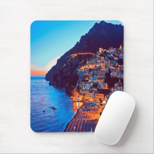 ldp POSITANO Amalfi Coast - sunset taken by Hotel Mouse Pad
